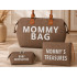 Krepšys mamai Mommy Bag su kosmetine ir skyreliais, 3 dalių rinkinys, didelis