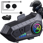 Motociklinis „Bluetooth“ interkomas su balso asistento funkcija, Y10