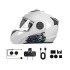 Motociklo „Bluetooth“ interkomas su balso asistentu, Y12 Pro