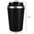 Terminis puodelis su siurbtuku kavai ir arbatai, juodas, 380 ml