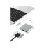 USB-C šakotuvas-adapteris su USB 3.0 ir HDMI, 3-in-1, 4K