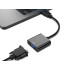 HDMI į VGA adapteris su kabeliu, juodas (06328)
