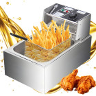 Elektrinė gruzdintuvė su temperatūros reguliavimu, gastronominė, 6 l, 2500 W