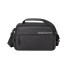 Vyriška rankinė per petį ir į ranką, crossbody, juoda, reguliuojamu dirželiu, 30 × 9 × 21 cm