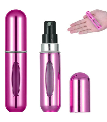 Kelioninis kvepalų atomizatorius, rožinis, 5 ml