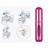 Kelioninis kvepalų atomizatorius, rožinis, 5 ml