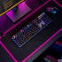 Žaidimų kilimėlis su RGB apšvietimu, USB jungtimi, XXL, 90 × 40 cm