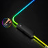 Žaidimų kilimėlis su RGB apšvietimu, USB jungtimi, XXL, 90 × 40 cm
