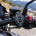 Belaidis „Bluetooth“ pultelis motociklo interkomui ant vairo, IPX6, DX1, 5,5 × 3,5 × 3 cm
