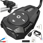 Motociklo įkroviklis USB-A ir USB-C su Bluetooth, 54 W, montuojamas ant vairo, XS01