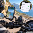 Motociklo įkroviklis USB-A ir USB-C su Bluetooth, 54 W, montuojamas ant vairo, XS01