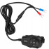 Motociklo įkroviklis USB-A ir USB-C su Bluetooth, 54 W, montuojamas ant vairo, XS01