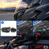 Motociklo šalmo interkomas su mikrofonu, Bluetooth, RGB ir USB-C, U10 2X