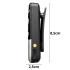 Mini radijo stotelė su ausine, mikrofonu ir USB įkrovimu, 8,5 × 2,5 cm