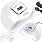 UV/LED nagų lempa hibridiniam lakui ir geliui, SUN X5 MAX, 150 W, 46 LED