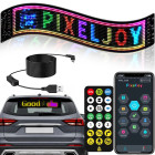 Lanksti programuojama LED panelė automobiliui ir vitrinai, 16 × 96 LED