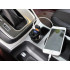 Automobilinis FM siųstuvas-moduliatorius su Bluetooth, MP3 grotuvu ir 2 USB jungtimis, X8