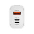 Tinklo įkroviklis su USB-A, USB-C ir USB-L jungtimis, 45 W, PD-68