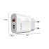 Tinklo įkroviklis su USB-A, USB-C ir USB-L jungtimis, 45 W, PD-68