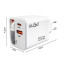 Universalus greitojo įkrovimo tinklo įkroviklis su USB-C laidu, 65 W, PD-75