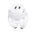 Tinklo įkroviklis telefonui su USB-C ir USB-A jungtimis bei kabeliu, KLGO PD-22, 35 W