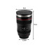 Termo puodelis „Fotoaparato objektyvas“, juodas, 400 ml