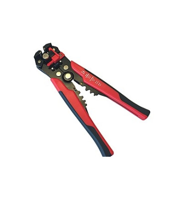 Automatinis priekinis laidų izoliacijos nuėmiklis PROFI, TOP, CR12MoV, HRC 55–60, AWG 10–24, 0,5–6 mm, 205 mm