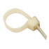 Nailoninės kabelių sąvaržos, baltos, 190 × 4,7 mm, 50 vnt.