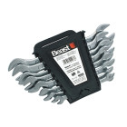 Atvirųjų veržliarakčių rinkinys, chromo ir vanadžio lydinys, „Heavy Duty“, 8 vnt., 6–22 mm