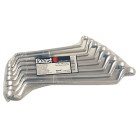 Lenktų žiedinių raktų rinkinys WS 8X, 6–22 mm