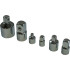 Adapterių rinkinys terkšlei, 6 vnt. (M/F), 1/4″–3/8″–1/2″–3/4″