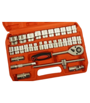 Galvučių raktų rinkinys, 1/2″, 8–32 mm, CV, 32X