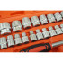 Galvučių raktų rinkinys, 1/2″, 8–32 mm, CV, 32X