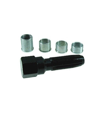 Uždegimo žvakių sriegių remonto rinkinys, 5 vnt., 5 × 14 mm, L=10, 11.20, 12.70, 19 mm