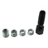 Uždegimo žvakių sriegių remonto rinkinys, 5 vnt., 5 × 14 mm, L=10, 11.20, 12.70, 19 mm