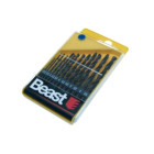 Metalo grąžtų rinkinys, 1.5–6.5 mm, 13 vnt.
