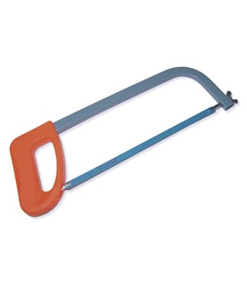 Metalo pjūklas plokščiu rėmu ir plastikine rankena, 300 mm