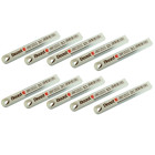 Keičiami segmentiniai peiliukai tapetų peiliui, juodi, PRECISION, SK-5, 9 mm, 10 komplektų (100 vnt.)