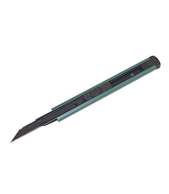 Ištraukiamas tapetų peilis „Precision“, SK-5, aliuminio rankena, 9 mm