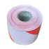 Balta ir raudona įspėjamoji žymėjimo juosta 75MM x 250M RED/WHITE