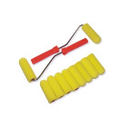 Kempininių dažymo volelių rinkinys, 10 vnt. – 10X 100MM FOAM 2x25CM 10+2