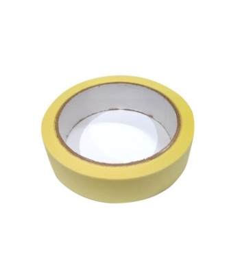 Geltona popierinė dažymo juosta 25 mm x 25 m