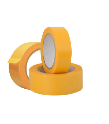 Dažymo juosta tiksliam spalvų atskyrimui ORANGE WASHI, 60 °C, atspari UV spinduliams, vidaus ir lauko darbams, 48 mm x 50 m