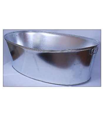 Ovali cinkuoto plieno vonia, 100 l