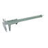 Nerūdijančiojo plieno slankmatis plastikiniame dėkle, 150 mm, 0,02 mm, INOX