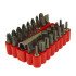 Magnetinių atsuktuvų antgalių rinkinys su laikikliu, CR-V, 33 vnt. (PZ × 7, PH × 7, SL × 5, HEX × 6, TORX × 7)