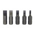 Magnetinių atsuktuvų antgalių rinkinys su laikikliu, CR-V, 33 vnt. (PZ × 7, PH × 7, SL × 5, HEX × 6, TORX × 7)