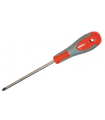 Kryžminis atsuktuvas su magnetiniu grūdintu antgaliu PH2 x 100MM MAGNETIC CV