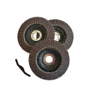 Lamelinis šlifavimo diskas metalui ir medienai, išlenktas, 3 vnt., P80, 125/22MM