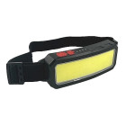 Dirbtuvinis plataus kampo galvos žibintuvėlis, 3 režimai, 40 LED, 400/100 lm, 800 mAh, USB-C